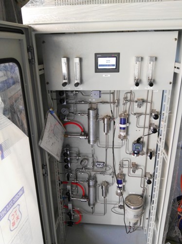 氮中氧含量分析仪PPM等级，空分氧分析仪表柜